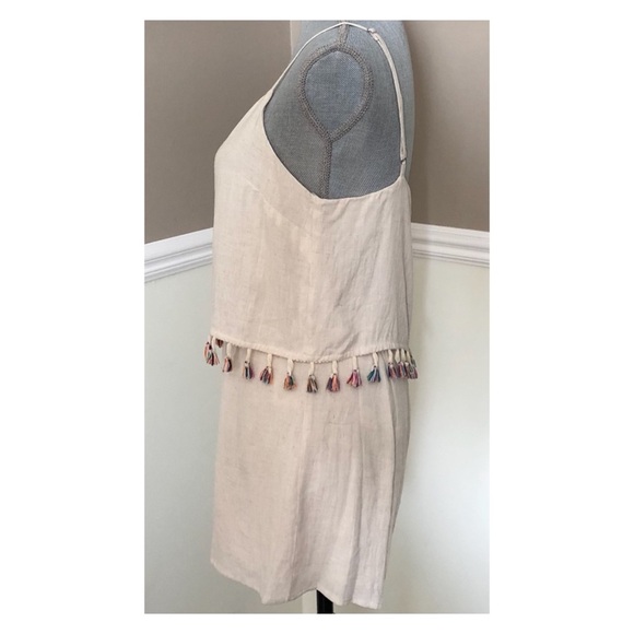NWT Paper Crane linen blend romper - Picture 7 of 8